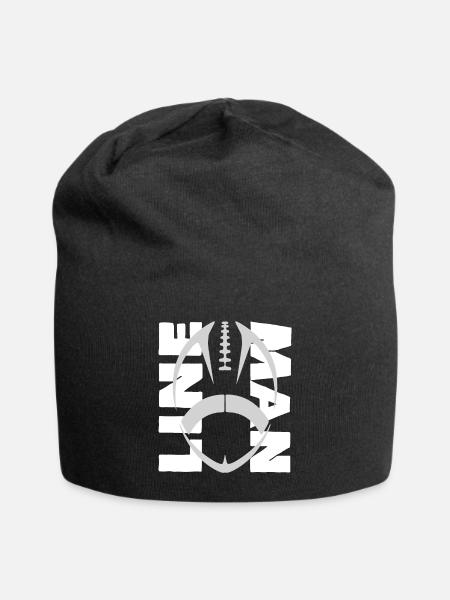 Lineman - Football - Jersey Beanie - black