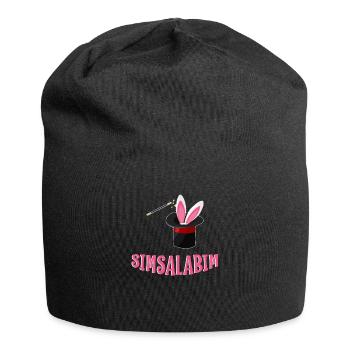 Enfants magicien / sorcière SIMSALABIM - Bonnet en jersey - noir - Devant