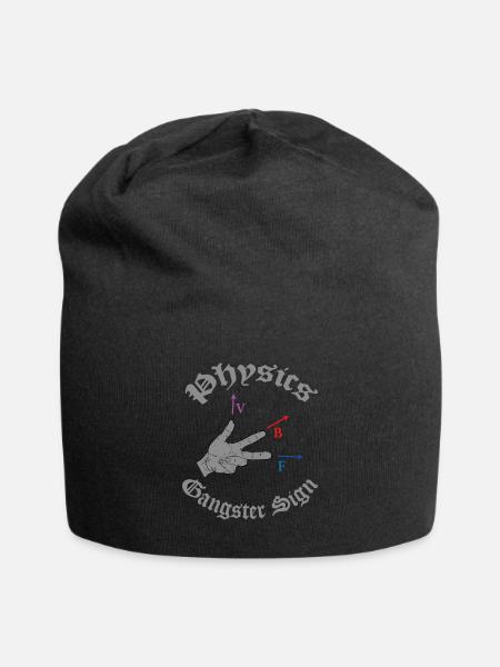 Physics Science Science gift - Jersey Beanie - black