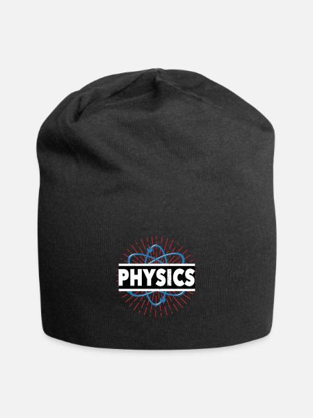Science physique Science Science cadeau - Bonnet en jersey - noir
