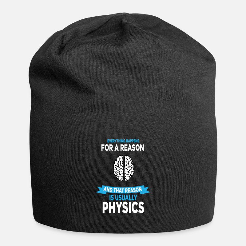 Physics Science Science gift - Jersey Beanie - black