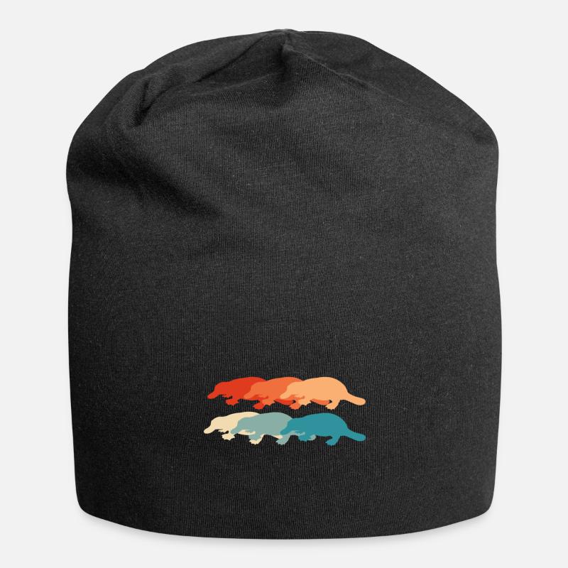Zoo ornithorynque - Bonnet en jersey - noir