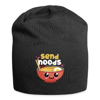 Ramen Lovers Gift design Send Noods Funny Japanese - Bonnet en jersey - noir - Devant
