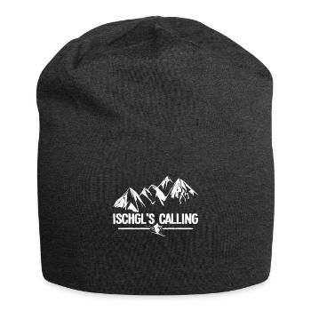 Ischgl's Calling - Jersey-Beanie - Anthrazit - Vorne