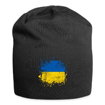 Ukraine - Bonnet en jersey - noir - Devant