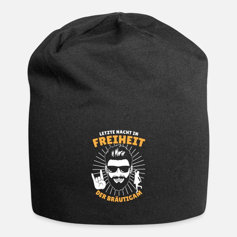 JGA Junggesellenabschied - Jersey-Beanie - Schwarz