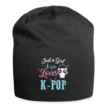 kpop band girl fan - Jersey Beanie - black - Front
