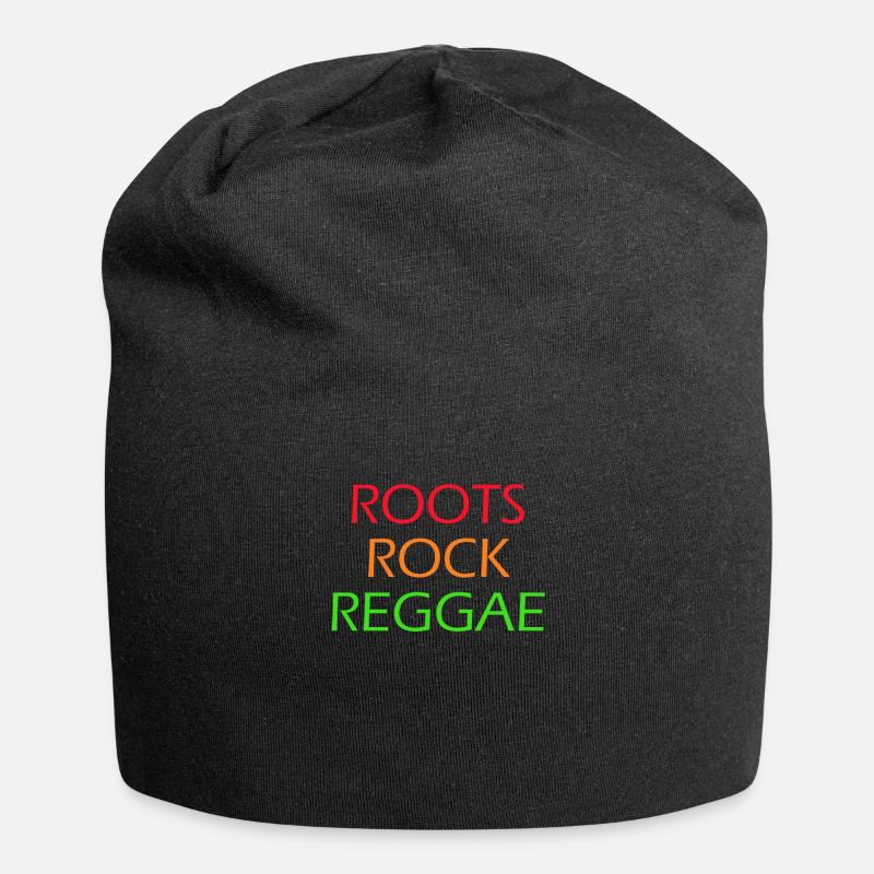 Roots Rock Reggae - Bonnet en jersey - noir