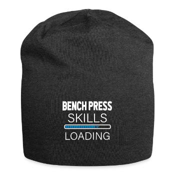 Bench Press Strength Training Strength Powerlifting - Jersey Beanie - charcoal grey - Front