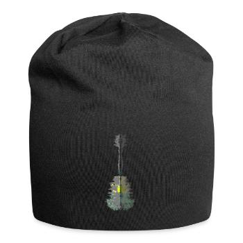 Guitar forest - Jersey Beanie - black - Front