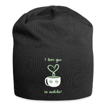 Drôle de jeu de mots - Bonnet en jersey - noir - Devant