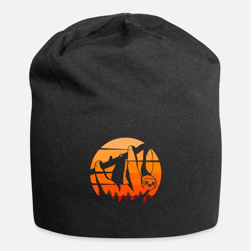 SLOTH DAB - Jersey Beanie - black