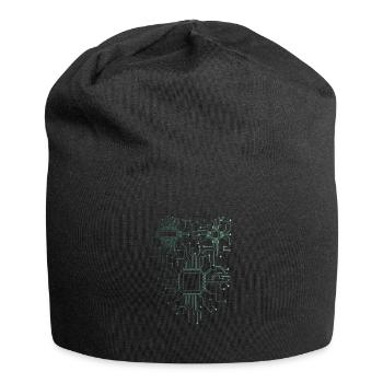 Informatiker Admin Hardware CPU - Jersey-Beanie - Schwarz - Vorne