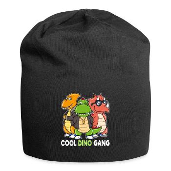Cool Gangster Dino Gang Gangster - Bonnet en jersey - noir - Devant