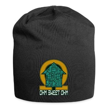 Ohm Sweet Ohm Resistor Electronics Electronics Technician - Jersey Beanie - black - Front