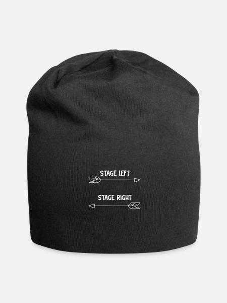 theatre - Jersey Beanie - black
