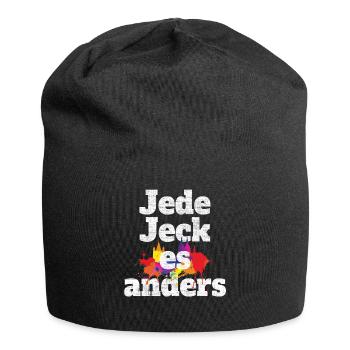 Kölsch jeden jeck es anders Kölner Grundgesetz Köln - Bonnet en jersey - noir - Devant
