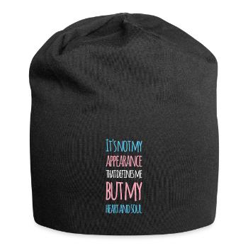 Transgenre Transmann Trnas Cadeau TransSexuel - Bonnet en jersey - noir - Devant