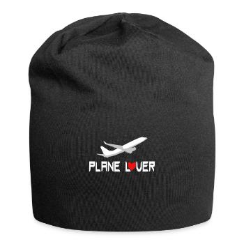 PLAIN LOVER WITH MOTIF - Jersey Beanie - black - Front