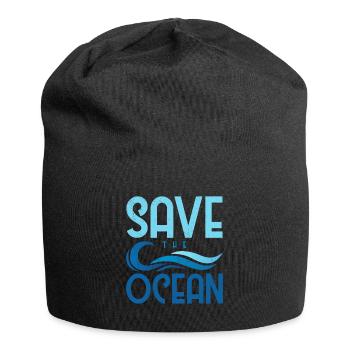 Save the Ocean - Jersey-Beanie - Schwarz - Vorne
