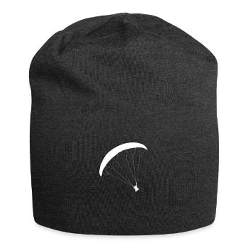 Gleitschirmfliegen Gleitschirm - Jersey-Beanie - Anthrazit - Vorne