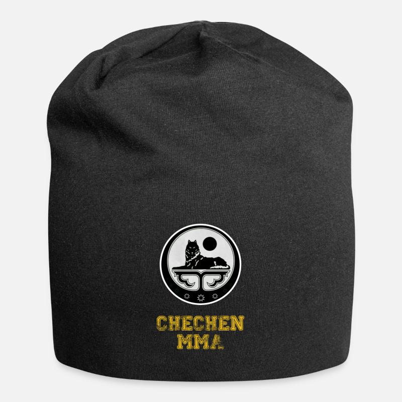 Chechen MMA Chechnya Flag - Jersey-Beanie - Schwarz