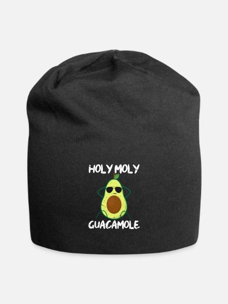 Avocado - Jersey-Beanie - Schwarz