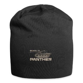 Panther Panzerkampfwagen V Sd.Kfz 171 Panzer WW2 - Jersey-Beanie - Schwarz - Vorne