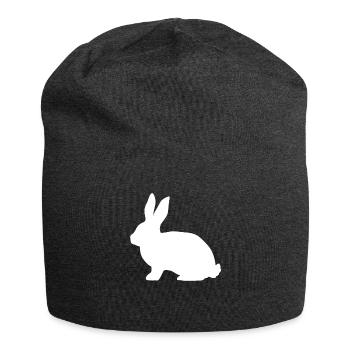 lièvre - Bonnet en jersey - charbon - Devant