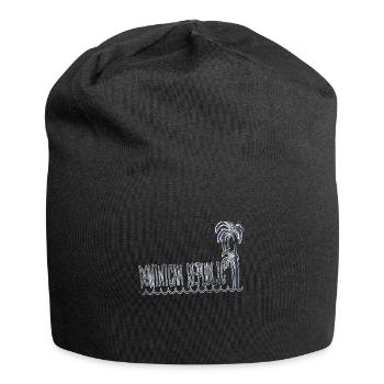 Dominican Republic country travel gift - Jersey Beanie - black - Front