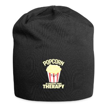 Popcorn - Bonnet en jersey - noir - Devant