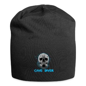 Cave Diving Hobby Sport Leisure Gift - Jersey Beanie - black - Front