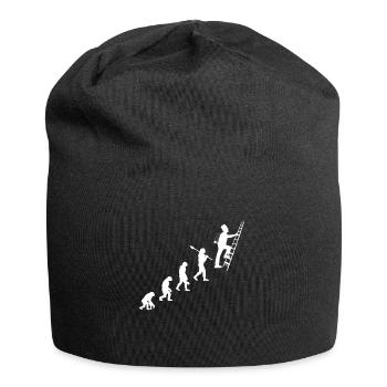 Chimney sweep luck evolution gift - Jersey Beanie - black - Front