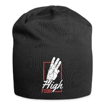 Finger amputation - Bonnet en jersey - noir - Devant