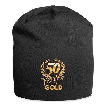 Années d'or chemise 50 années d'or - Bonnet en jersey - noir - Devant