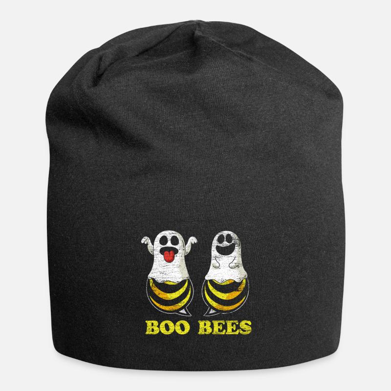 Halloween - Jersey-Beanie - Schwarz