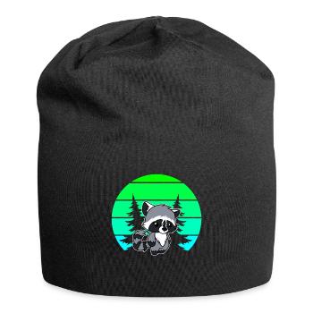 raccoons - Jersey Beanie - black - Front