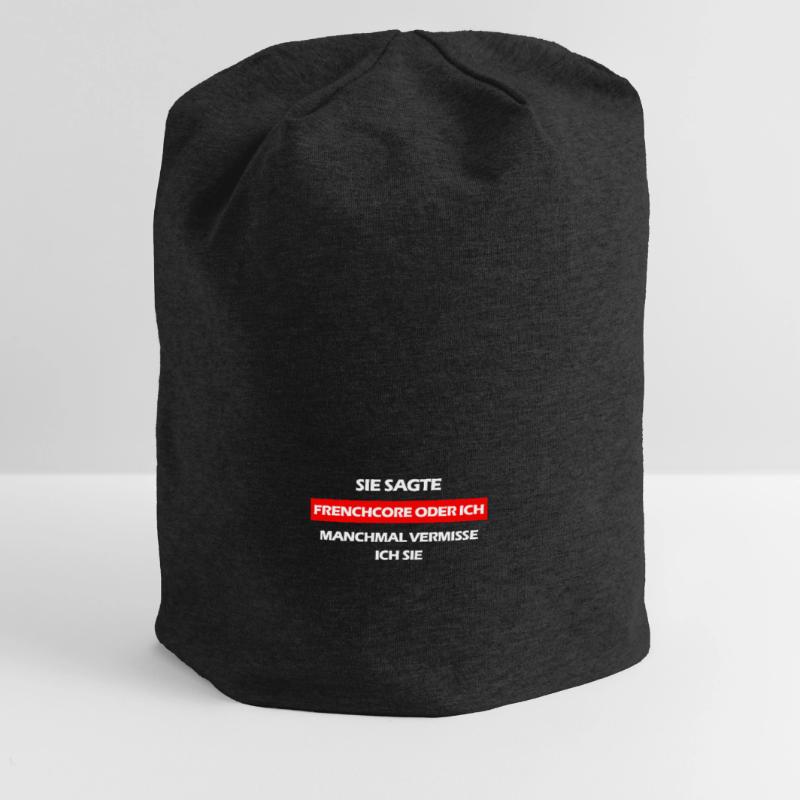 Frenchcore oder ich Jersey-Beanie