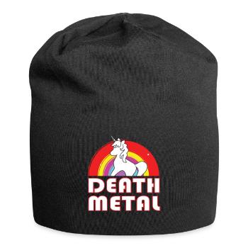 Death Metal Einhörner - Jersey-Beanie - Schwarz - Vorne