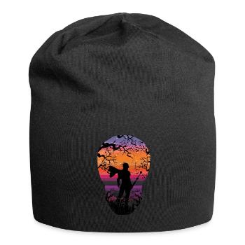 Rollenspieler Gaming - Jersey-Beanie - Schwarz - Vorne