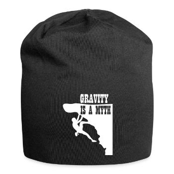Gravity Is A Myth - Jersey-Beanie - Schwarz - Vorne