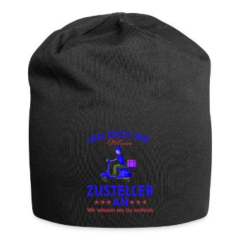 Zusteller shirt Lieferant shirt Zusteller Geschenk - Jersey-Beanie - Schwarz - Vorne