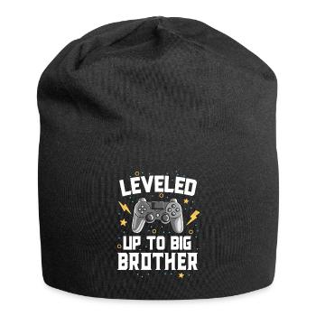 Bis zu Big Brother Baby Announcement geebnet - Jersey-Beanie - Schwarz - Vorne