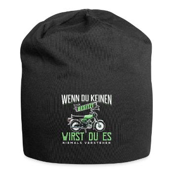 Zwei Hände Simson-S51 T-Shirt T-Shirt - Jersey-Beanie - Schwarz - Vorne