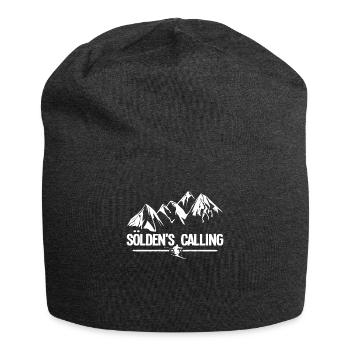 Sölden is Calling - Jersey-Beanie - Anthrazit - Vorne