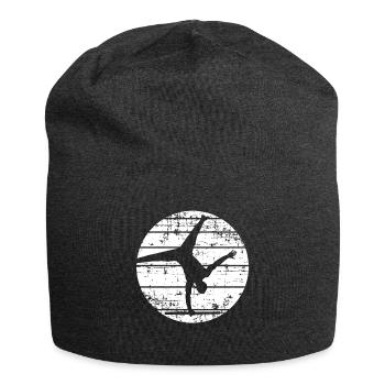 B-Boy - Jersey-Beanie - Anthrazit - Vorne