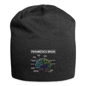Paramedics thoughts - Jersey Beanie - black - Front