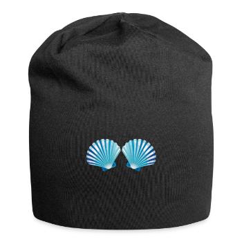 Meerjungfrau Muschel BH Kostüm - Jersey-Beanie - Schwarz - Vorne