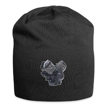 Guzzi Motor T-Shirt I Moto Guzzi V 85 - Jersey-Beanie - Schwarz - Vorne