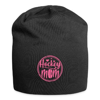 Eishockey Mutter - Jersey-Beanie - Schwarz - Vorne